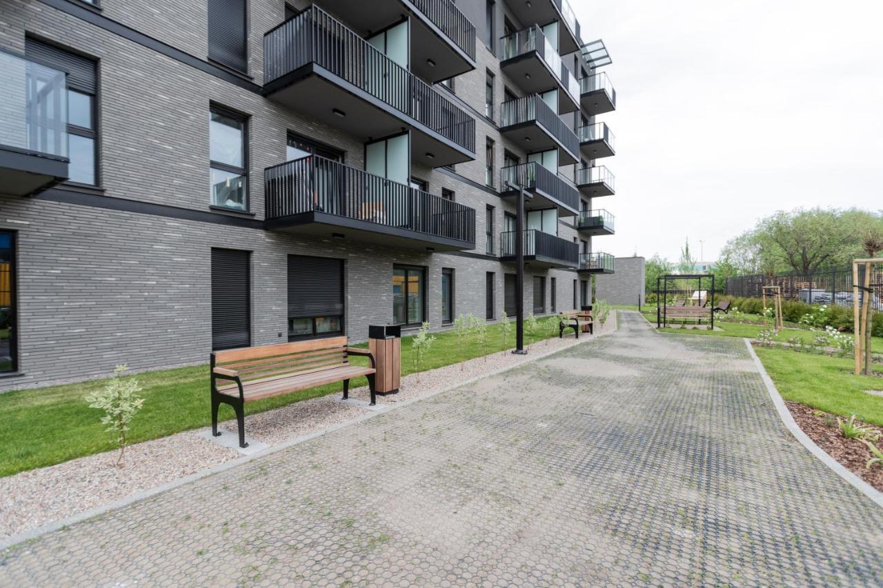 Gdansk Nad Motlawa Nowy Apartament Nadmotlawie エクステリア 写真