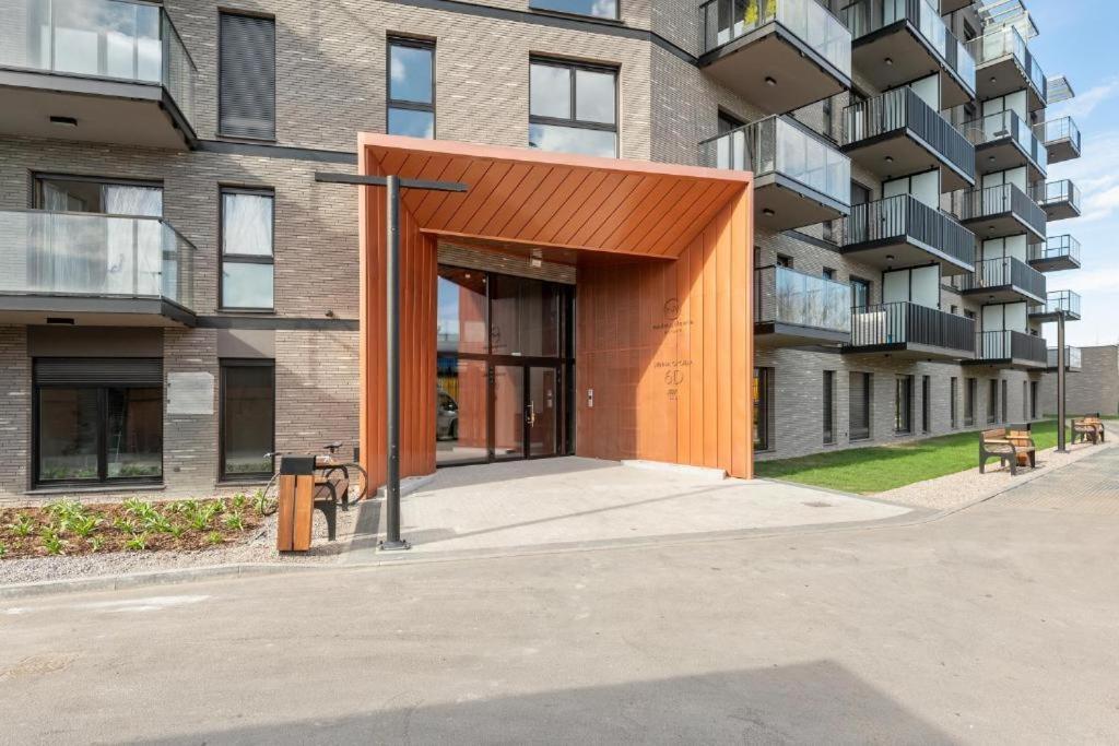 Gdansk Nad Motlawa Nowy Apartament Nadmotlawie エクステリア 写真